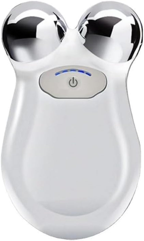 Microcurrent Facial Device,Enhances the Ability to Lift the Face and Tighten the Skin,Facial Wrinkle Equipment，White